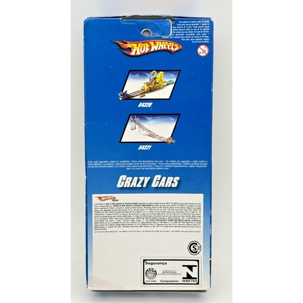 Mattel Hot Wheels Crazy Cars Set of 5 Multi-Color 2007 New